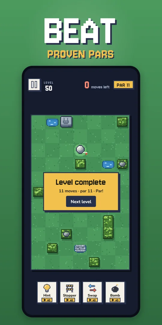 Pixel Par-fect: beat the par